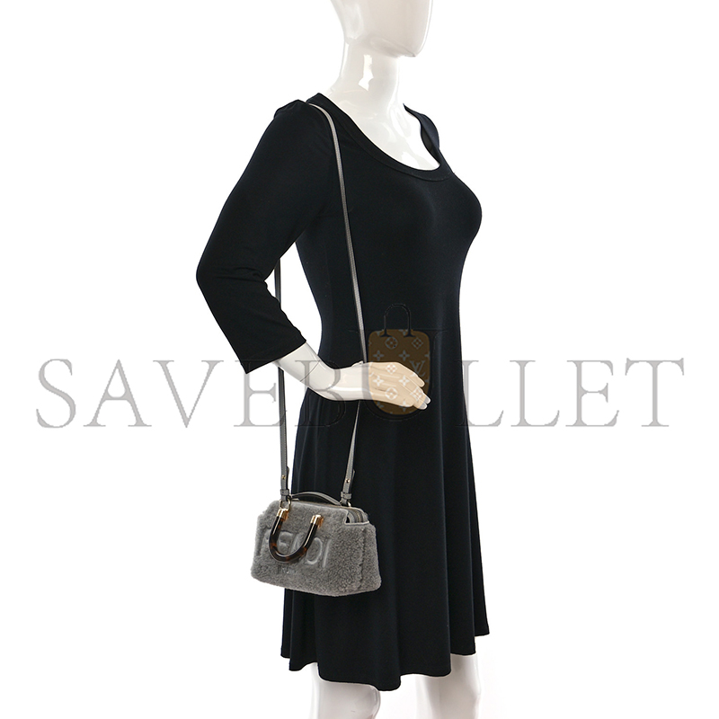 F**di mini by the way top handle boston ghiaccio 8bs067alp2f1ckx (17*12*8cm)